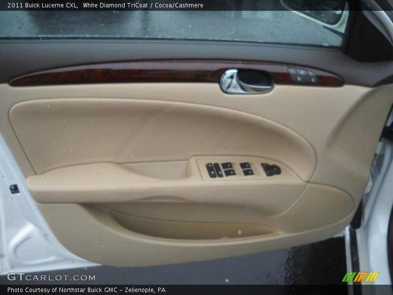 White Diamond TriCoat / Cocoa/Cashmere 2011 Buick Lucerne CXL