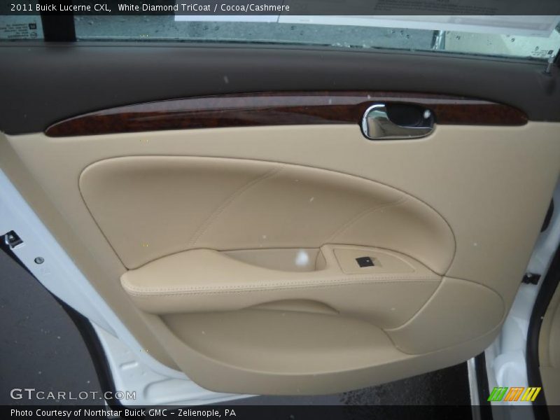White Diamond TriCoat / Cocoa/Cashmere 2011 Buick Lucerne CXL