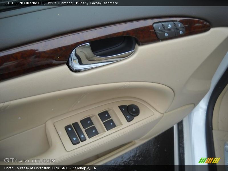 White Diamond TriCoat / Cocoa/Cashmere 2011 Buick Lucerne CXL