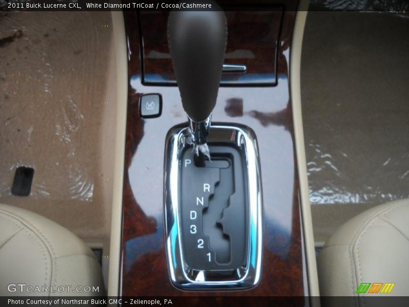 White Diamond TriCoat / Cocoa/Cashmere 2011 Buick Lucerne CXL