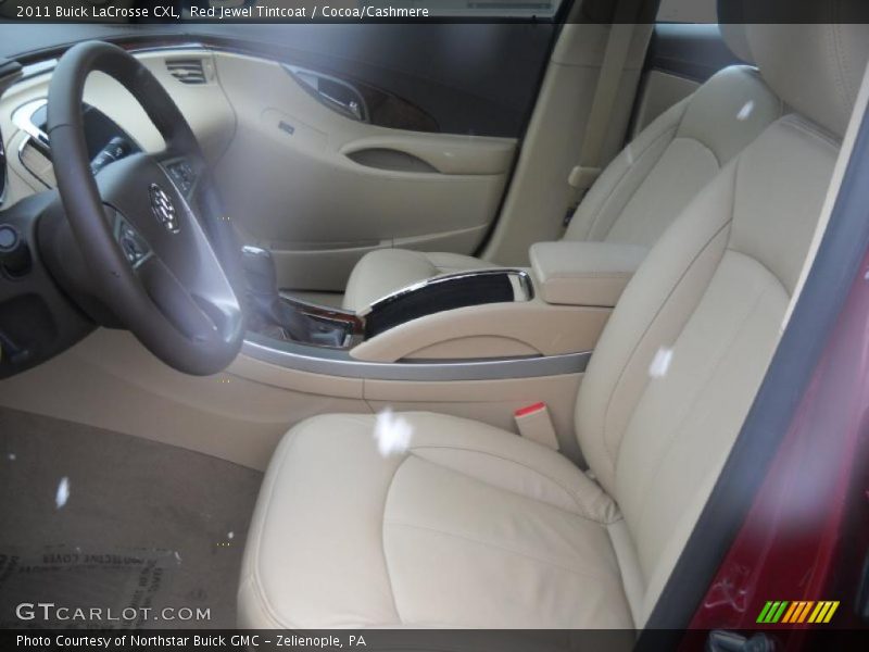 Red Jewel Tintcoat / Cocoa/Cashmere 2011 Buick LaCrosse CXL