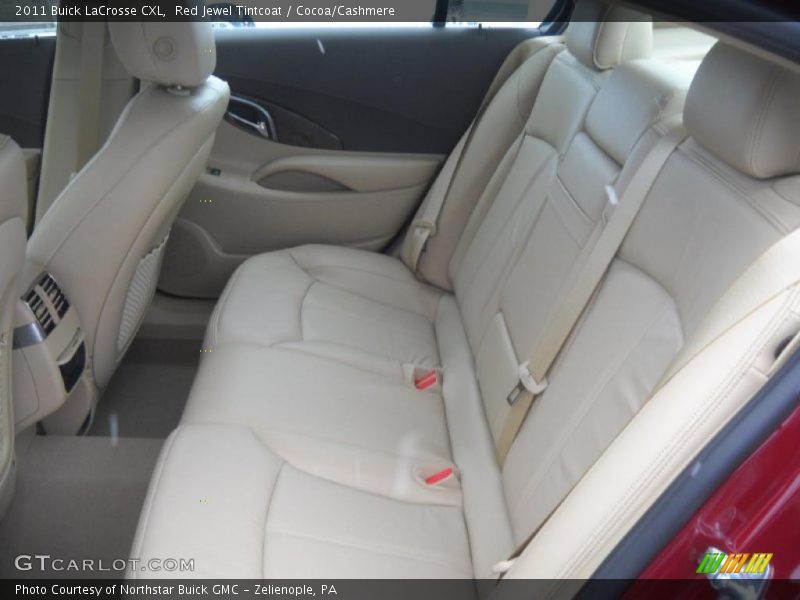 Red Jewel Tintcoat / Cocoa/Cashmere 2011 Buick LaCrosse CXL