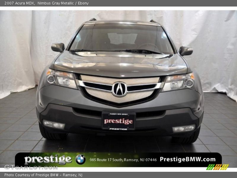 Nimbus Gray Metallic / Ebony 2007 Acura MDX
