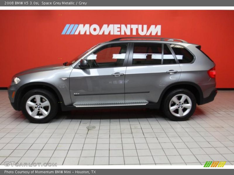 Space Grey Metallic / Grey 2008 BMW X5 3.0si