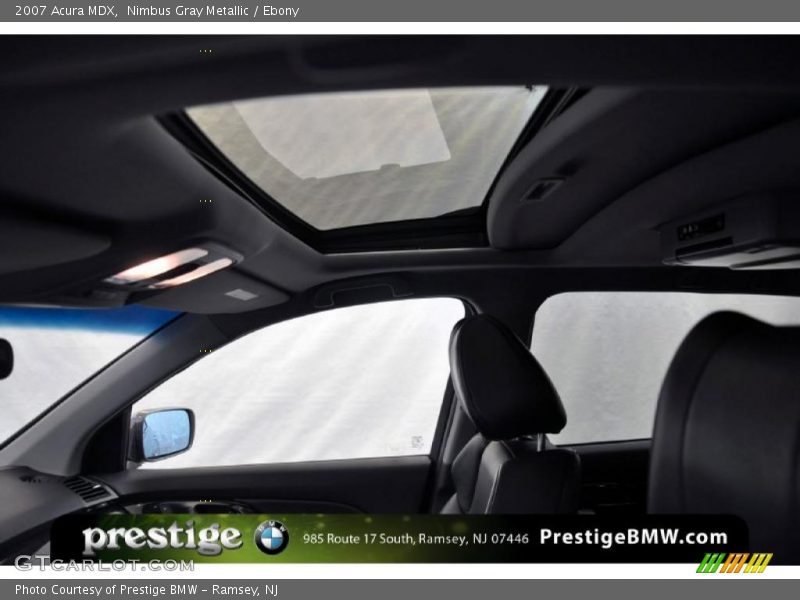 Nimbus Gray Metallic / Ebony 2007 Acura MDX