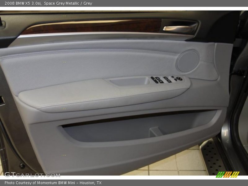 Space Grey Metallic / Grey 2008 BMW X5 3.0si