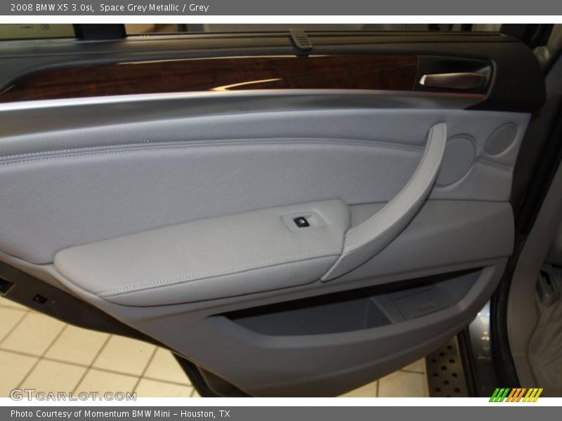 Space Grey Metallic / Grey 2008 BMW X5 3.0si