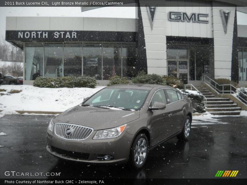 Light Bronze Metallic / Cocoa/Cashmere 2011 Buick Lucerne CXL