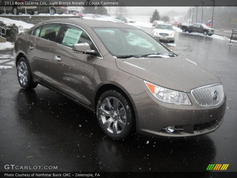 Light Bronze Metallic / Cocoa/Cashmere 2011 Buick Lucerne CXL