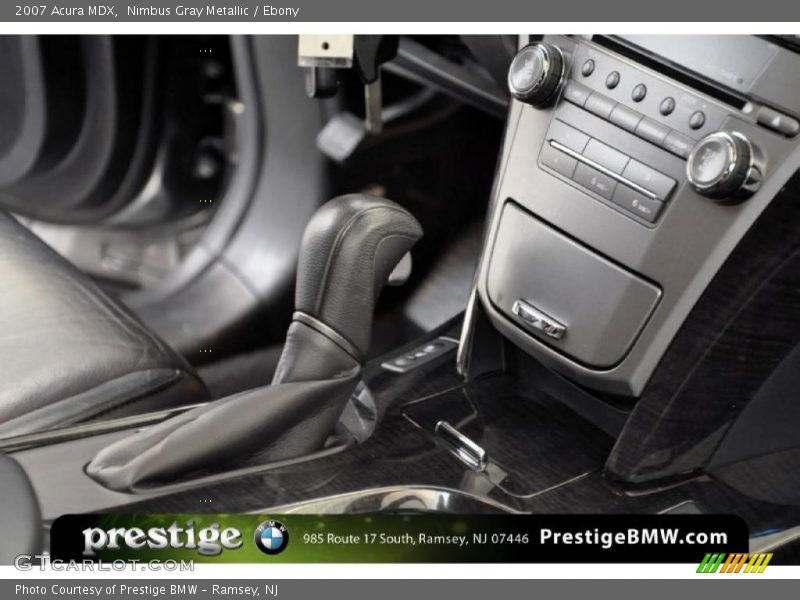 Nimbus Gray Metallic / Ebony 2007 Acura MDX