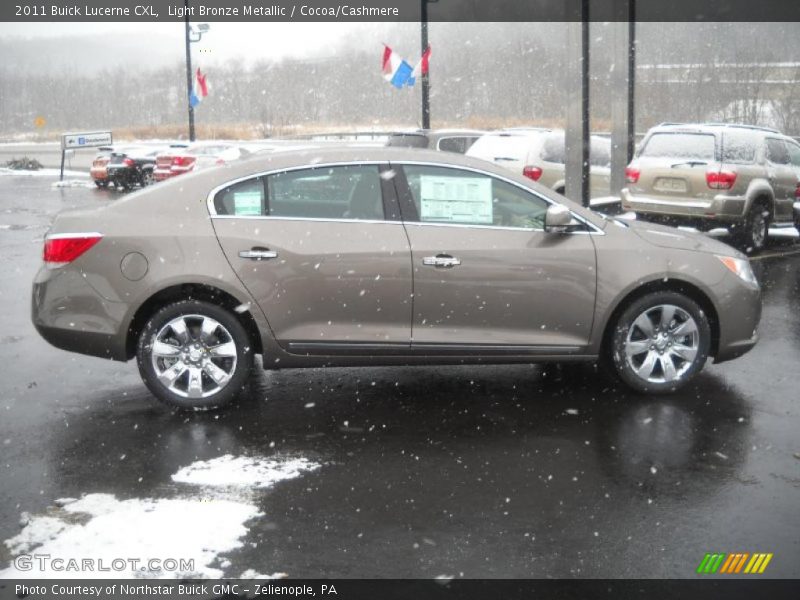 Light Bronze Metallic / Cocoa/Cashmere 2011 Buick Lucerne CXL