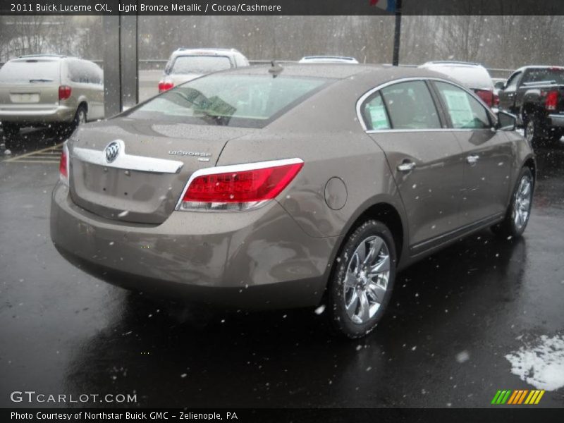 Light Bronze Metallic / Cocoa/Cashmere 2011 Buick Lucerne CXL