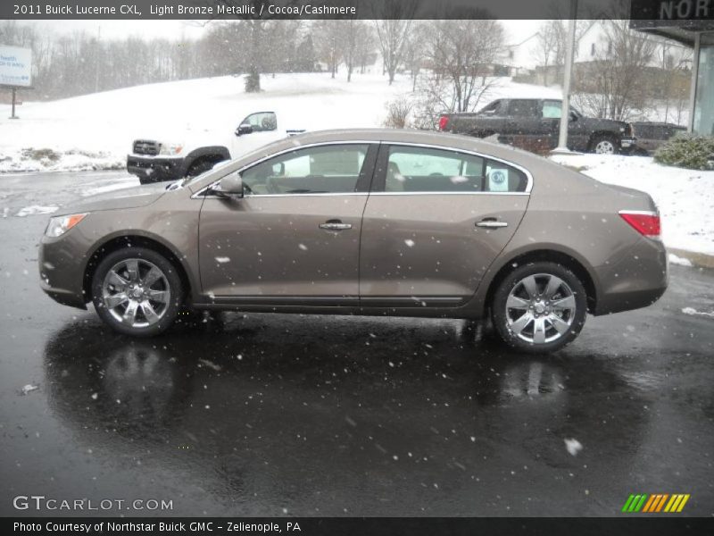 Light Bronze Metallic / Cocoa/Cashmere 2011 Buick Lucerne CXL