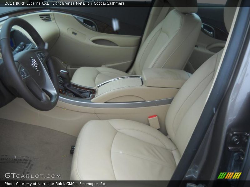 Light Bronze Metallic / Cocoa/Cashmere 2011 Buick Lucerne CXL