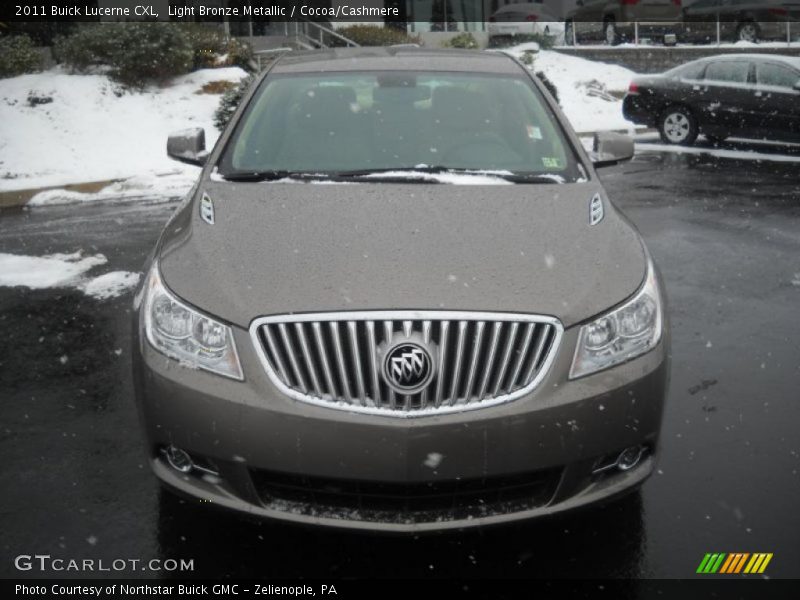 Light Bronze Metallic / Cocoa/Cashmere 2011 Buick Lucerne CXL