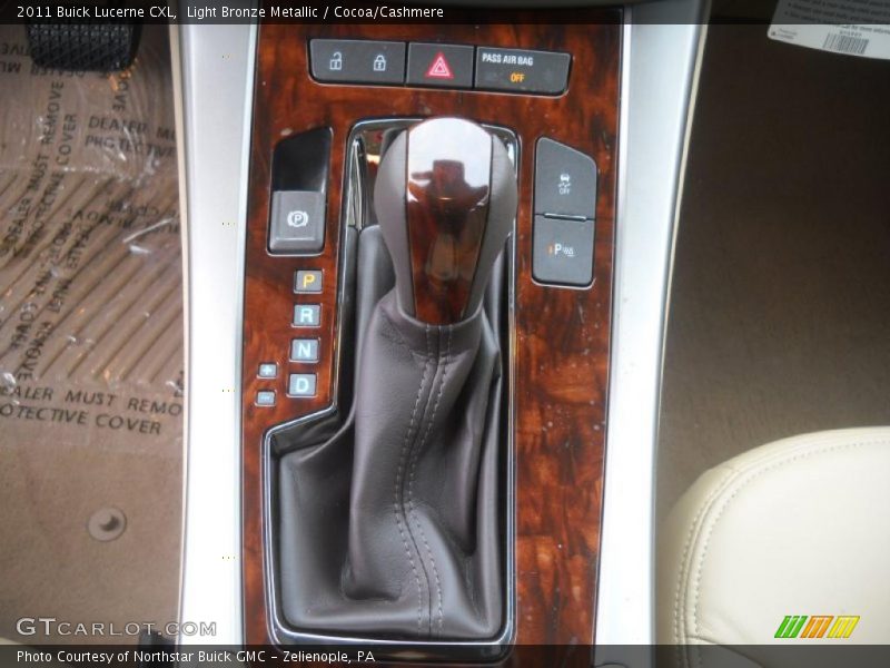 Light Bronze Metallic / Cocoa/Cashmere 2011 Buick Lucerne CXL