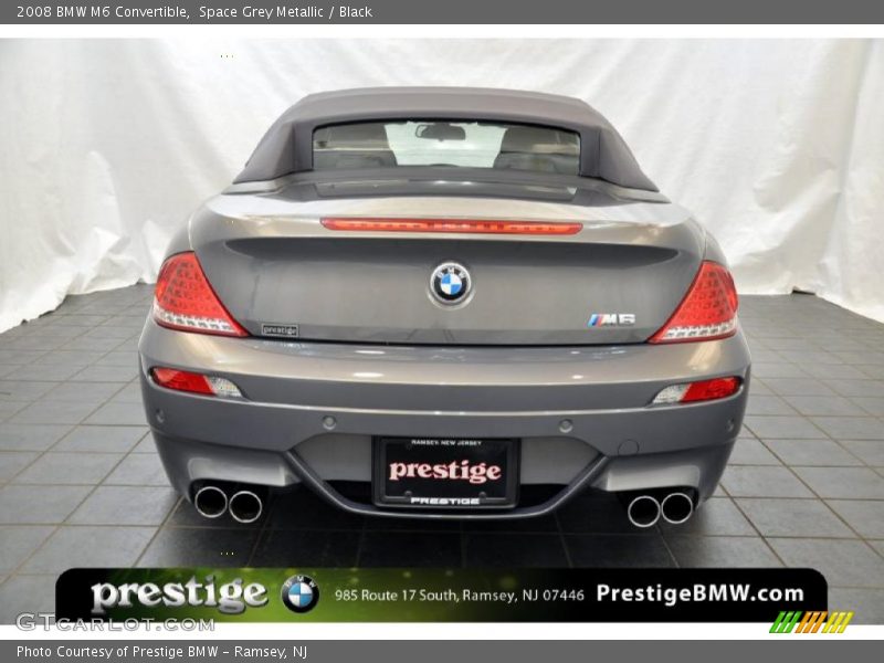 Space Grey Metallic / Black 2008 BMW M6 Convertible