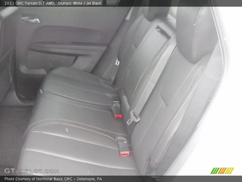 Olympic White / Jet Black 2011 GMC Terrain SLT AWD