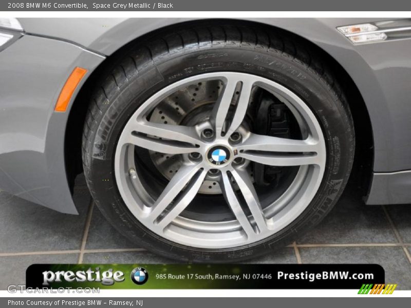 Space Grey Metallic / Black 2008 BMW M6 Convertible