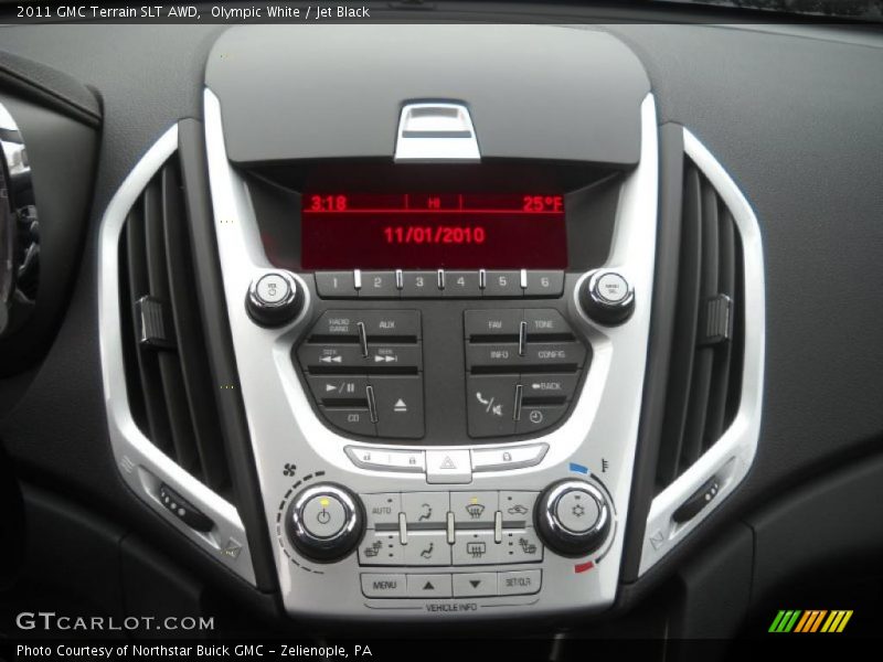Controls of 2011 Terrain SLT AWD