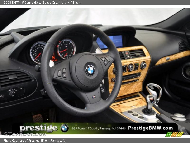 Space Grey Metallic / Black 2008 BMW M6 Convertible