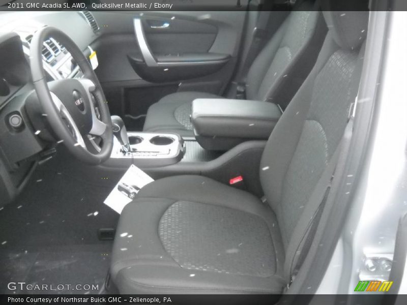 Quicksilver Metallic / Ebony 2011 GMC Acadia SL AWD