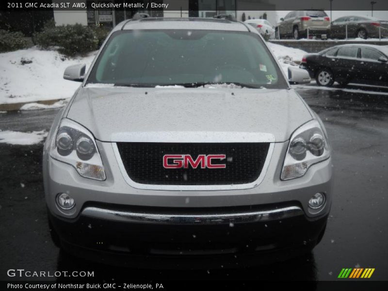 Quicksilver Metallic / Ebony 2011 GMC Acadia SLT AWD