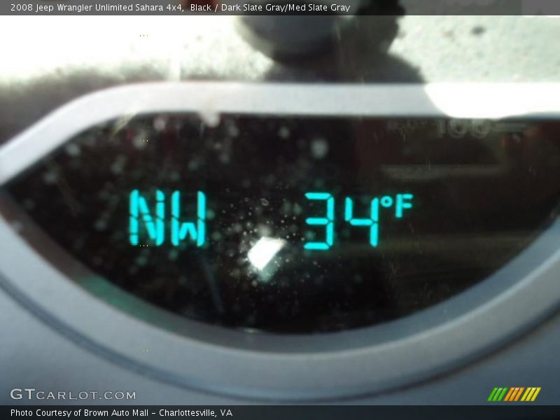 Black / Dark Slate Gray/Med Slate Gray 2008 Jeep Wrangler Unlimited Sahara 4x4