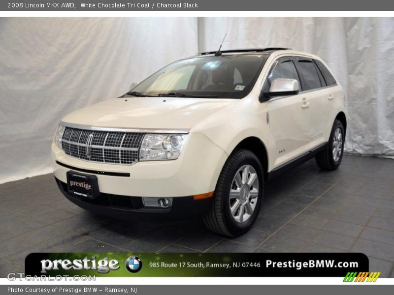 White Chocolate Tri Coat / Charcoal Black 2008 Lincoln MKX AWD