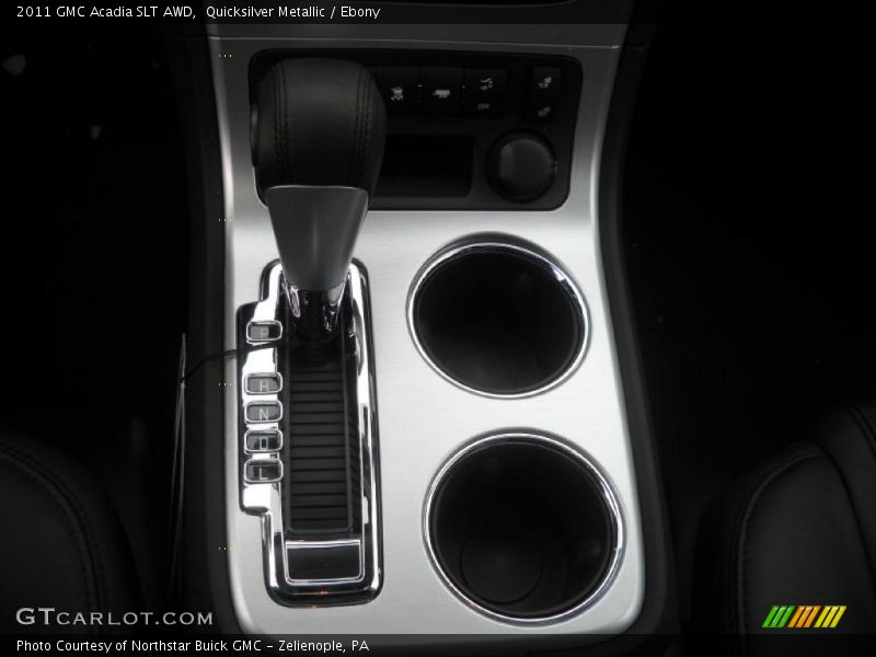 Quicksilver Metallic / Ebony 2011 GMC Acadia SLT AWD