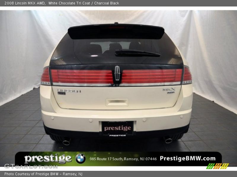 White Chocolate Tri Coat / Charcoal Black 2008 Lincoln MKX AWD