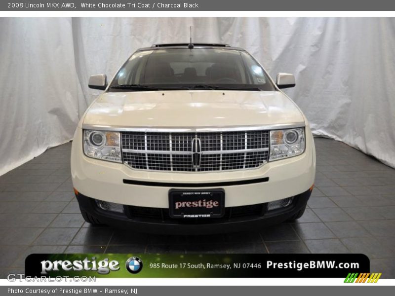 White Chocolate Tri Coat / Charcoal Black 2008 Lincoln MKX AWD