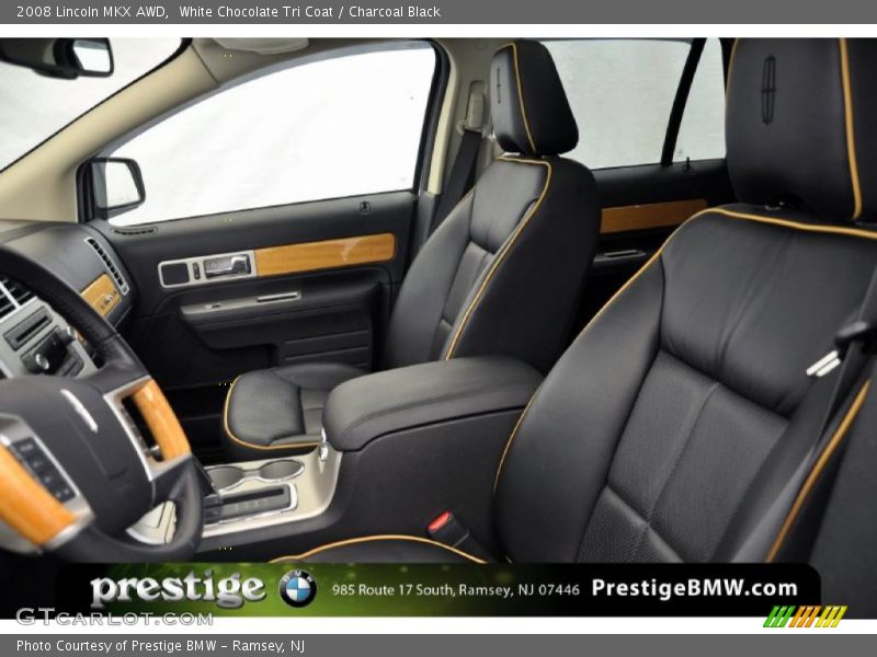 White Chocolate Tri Coat / Charcoal Black 2008 Lincoln MKX AWD