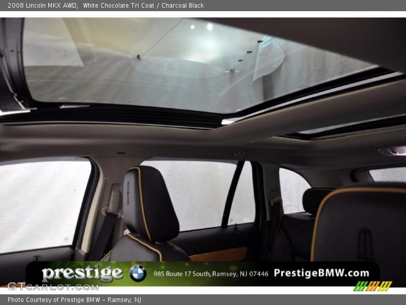 White Chocolate Tri Coat / Charcoal Black 2008 Lincoln MKX AWD