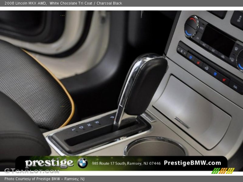 White Chocolate Tri Coat / Charcoal Black 2008 Lincoln MKX AWD