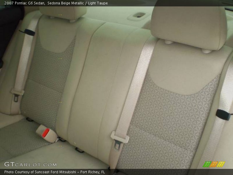 Sedona Beige Metallic / Light Taupe 2007 Pontiac G6 Sedan