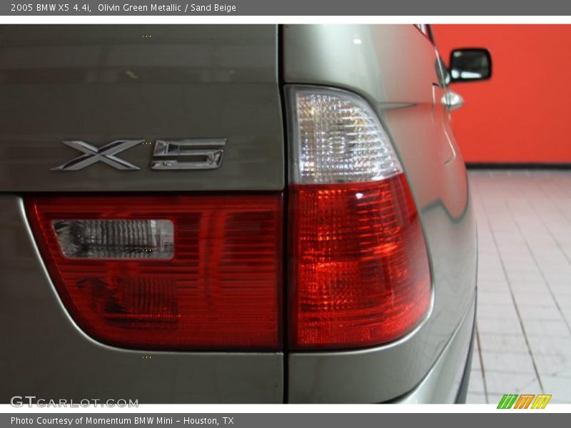 Olivin Green Metallic / Sand Beige 2005 BMW X5 4.4i