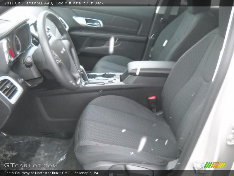 Gold Mist Metallic / Jet Black 2011 GMC Terrain SLE AWD