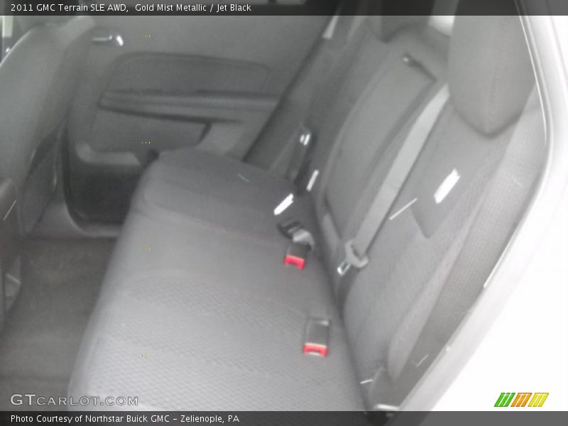 Gold Mist Metallic / Jet Black 2011 GMC Terrain SLE AWD