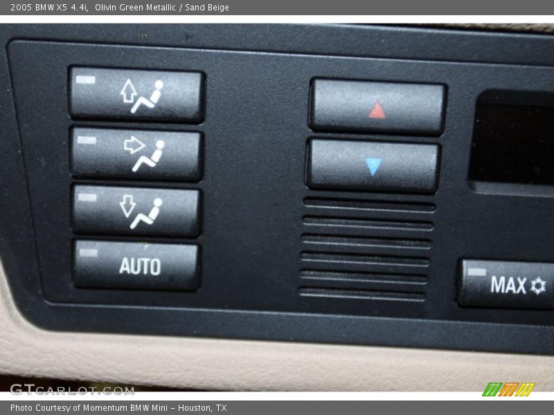Olivin Green Metallic / Sand Beige 2005 BMW X5 4.4i