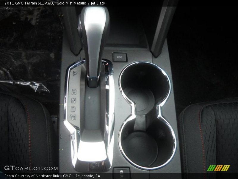 Gold Mist Metallic / Jet Black 2011 GMC Terrain SLE AWD