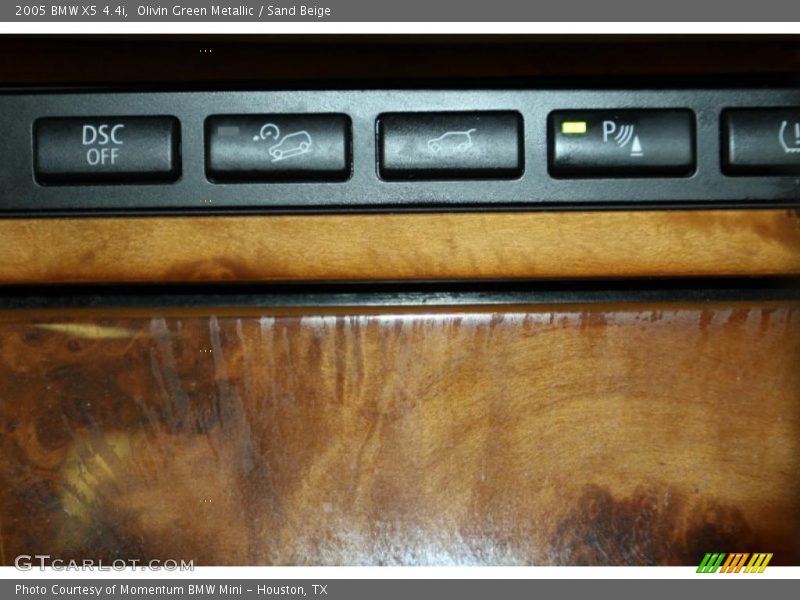 Olivin Green Metallic / Sand Beige 2005 BMW X5 4.4i