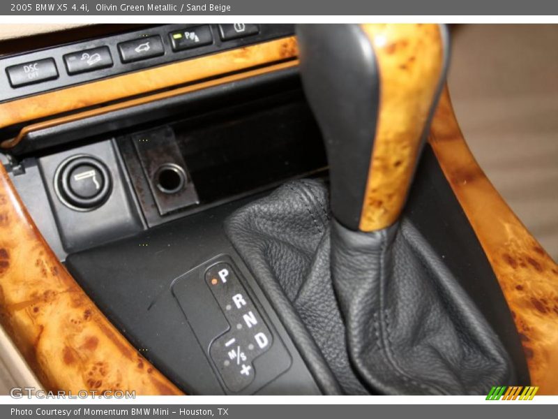 Olivin Green Metallic / Sand Beige 2005 BMW X5 4.4i