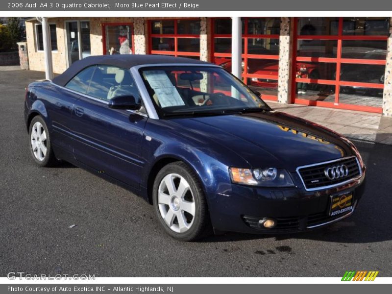 Front 3/4 View of 2006 A4 3.0 quattro Cabriolet