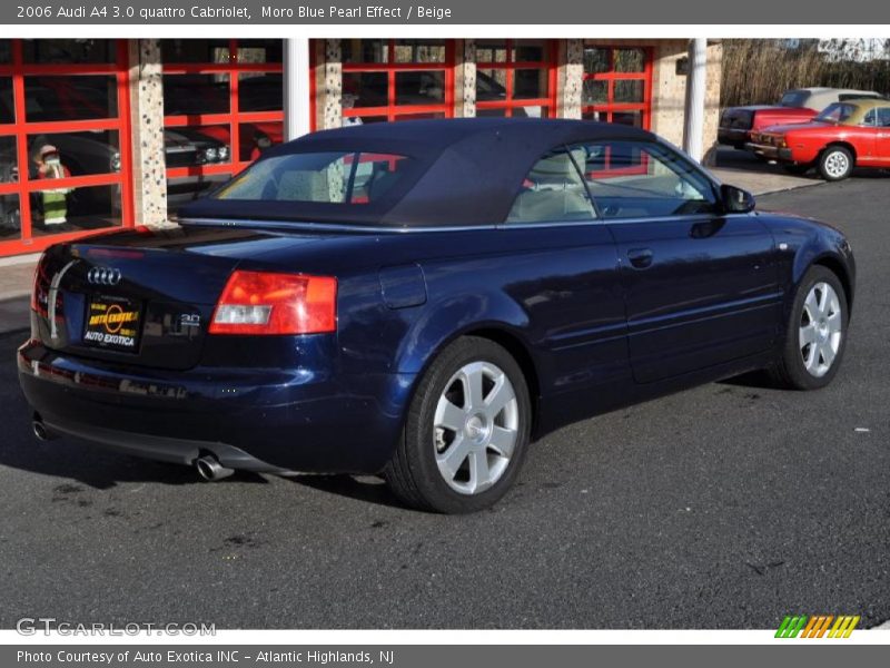  2006 A4 3.0 quattro Cabriolet Moro Blue Pearl Effect