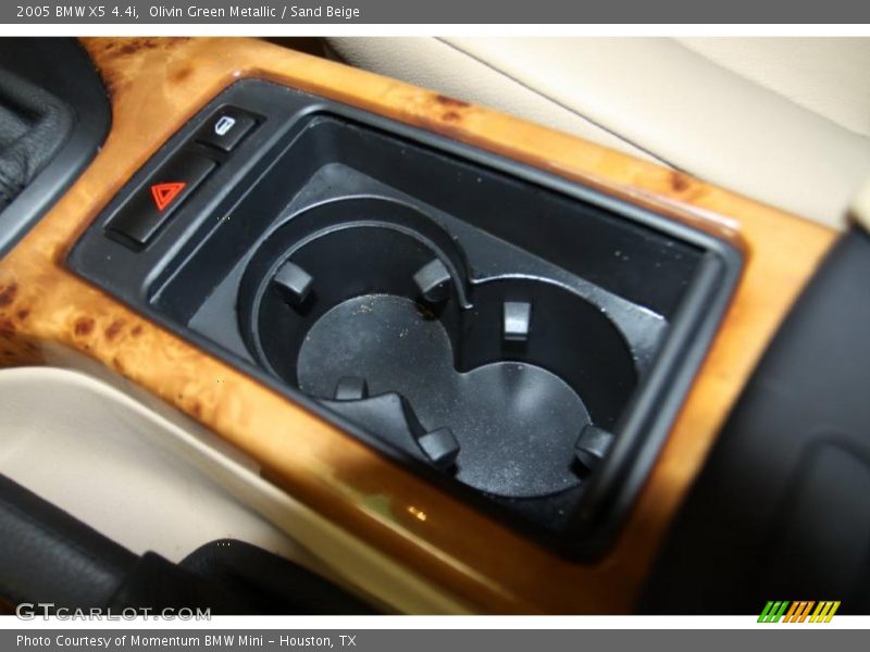 Olivin Green Metallic / Sand Beige 2005 BMW X5 4.4i
