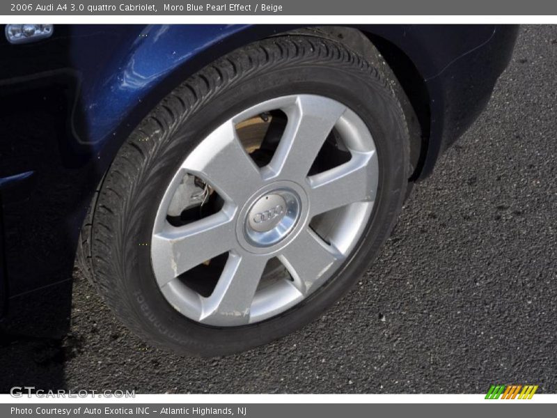  2006 A4 3.0 quattro Cabriolet Wheel