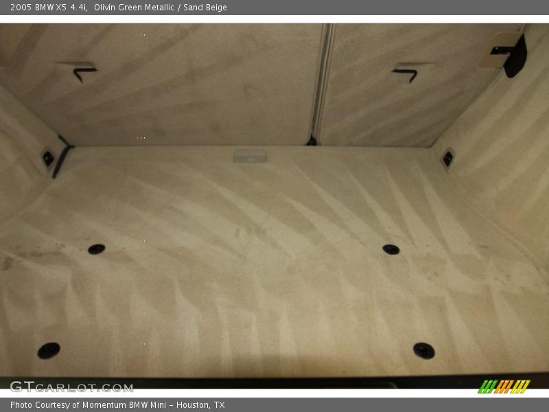 Olivin Green Metallic / Sand Beige 2005 BMW X5 4.4i