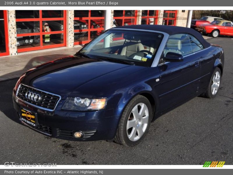 Front 3/4 View of 2006 A4 3.0 quattro Cabriolet