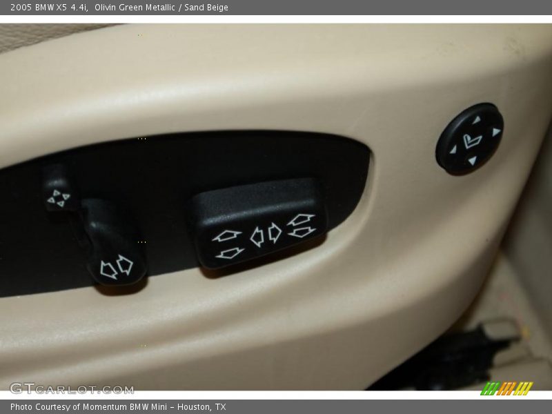 Olivin Green Metallic / Sand Beige 2005 BMW X5 4.4i